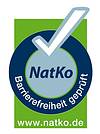 Logo der Nationalen Koordinationstelle Tourismus für Alle (NatKo)