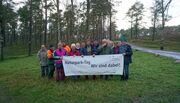 Wanderfreunde Nordheide: entkusseln auf dem Brunsberg
