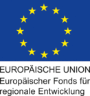 Siegel: Europäische Union – Europäischer Fond für regionale Entwicklung.